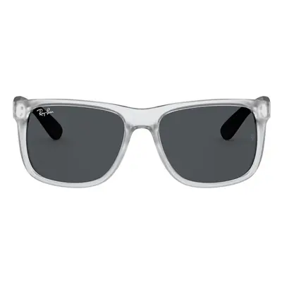 Ray-Ban RB4165 Justin Sunglasses - Transparent Grey Frame & Grey Polarized Lenses