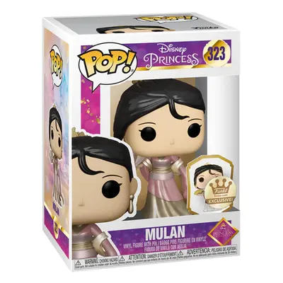 Funko Pop! Disney Princess: Mulan (Gold) with Pin Exclusive Multicolor