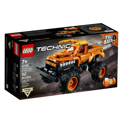 LEGO Technic Monster Jam El Toro Loco in Pull Back Truck to Off Roader Car Toy, Construction Set