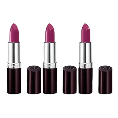 (3 Pack) RIMMEL LONDON Lasting Finish Intense Wear Lipstick - Amethyst Shimmer