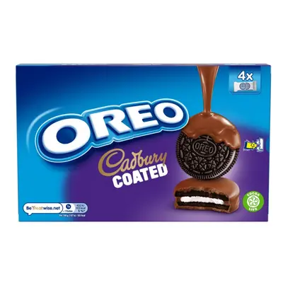 OREO Cadbury Coated Sandwich Biscuits 164g (Pack of 10)