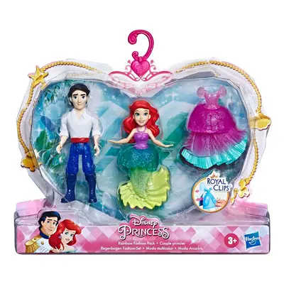 Set figuras Royal Clips La Sirenita Princesas Disney 9cm