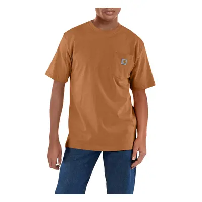 carhartt Mens Loose Fit Heavyweight Short-Sleeve Pocket T-Shirt closeo