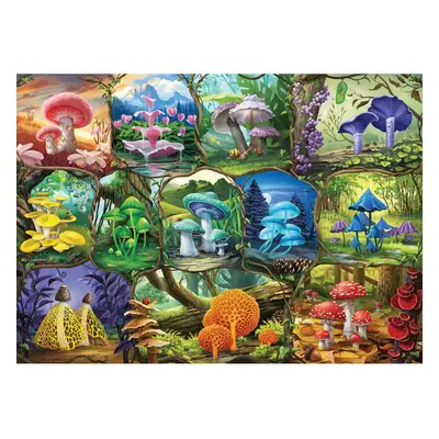 Ravensburger Beautiful Mushrooms Piece Jigsaw Puzzle - Engaging Artful Design | Superior Interlo