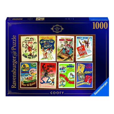 Ravensburger Disney Treasures from The Vault Goofy Piece Jigsaw Puzzle | Unique Softclick Techno