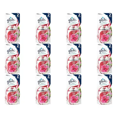 Glade Sense & Spray Refill TWIN Peony & Cherry 18ML (Pack of 12)