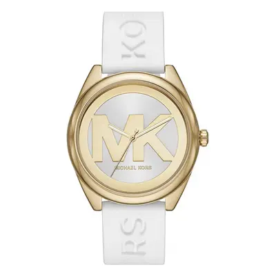 Michael Kors Women's Janelle Three-Hand Gold-Tone Stainless Steel Watc