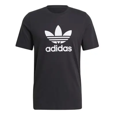 adidas Originals mens Trefoil T-Shirt Black/White Small