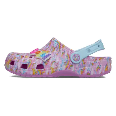 Crocs Unisex Classic Lisa Frank Clogs Taffy Pink Numeric_12 US Men