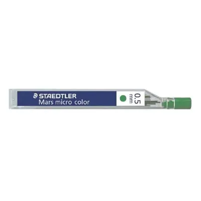 Staedtler Mars Micro Color 0.5mm Mechanical Pencil Lead - Green (Pack of Tubes - Leads)