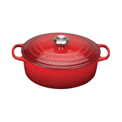 Le Creuset Cast Iron Oval Casserole 29cm 4.7L Cerise