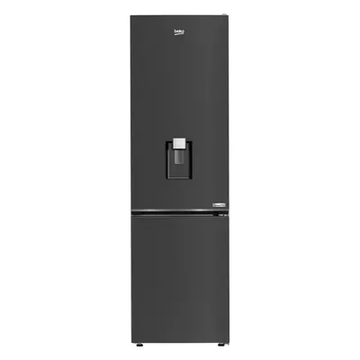 Beko HarvestFresh 60/40 Fridge Freezer - Black Steel - D Rated