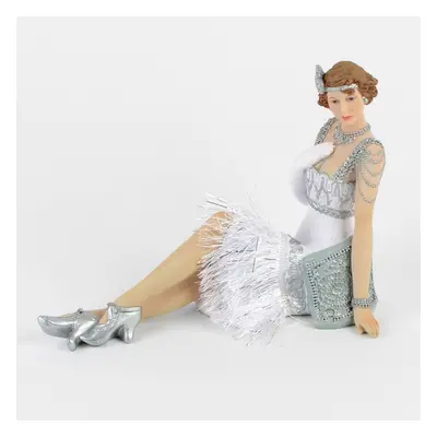 Gatsby Girls Figurine Sitting - Evelyn