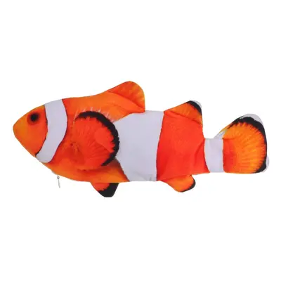 Fish toxic Wagging Fish Simulation Toy Fish with USB Charge Indoor Funny Interactive Pillow Fish