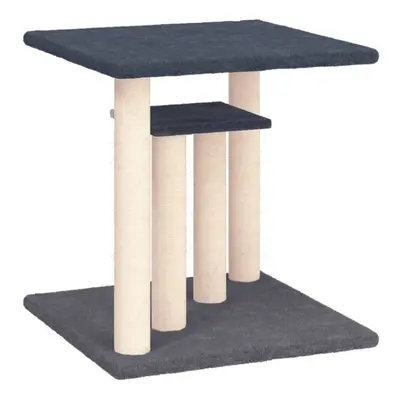 (dark grey) vidaXL Cat Scratching Posts with Platforms Cat Tree Pet Cat Tower Dark Grey