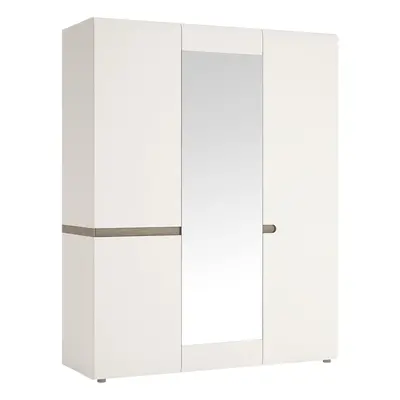 3 Door Robe with mirror and Internal shelving