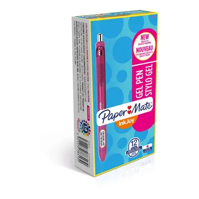 Paper Mate Medium Point InkJoy gel Pen - Berry (Pack of 12)