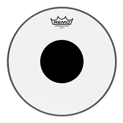 Remo Controlled Sound Clear Drum Head with Black Dot - Inch