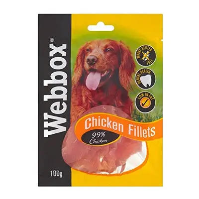 Chicken Fillets Dog Treats 100g (PACK OF 6)