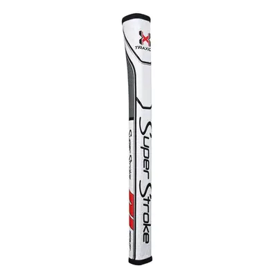 SuperStroke Traxion Pistol GT Tour Golf Putter Grip - White/Red/Grey