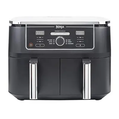 Ninja Foodi MAX Dual Zone Digital Air Fryer, Drawers, 9.5L, 6-in-1, Uses No Oil, Air Fry, Max Cr