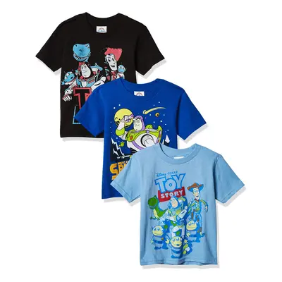 Disney Little Boys Toddler Toy Story Pack TShirts Assorted 3T