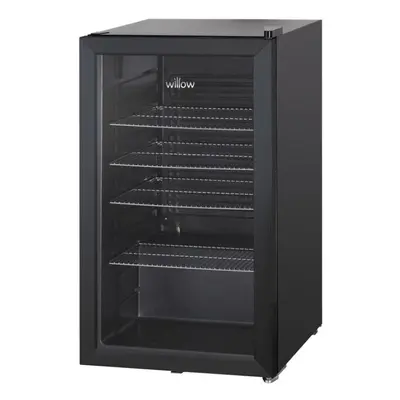 Willow WBC98B 98L Freestanding Undercounter Beverage Cooler Black