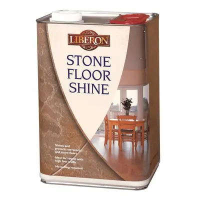 Liberon Stone Floor Shine Litre Creates a Protective Coating and Lasting Shine