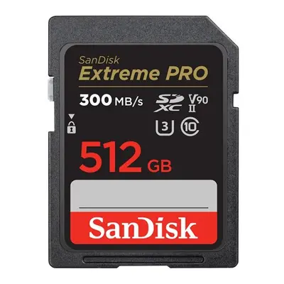 SanDisk Extreme Pro - Flash memory card - GB - Video Class V90 / UHS-II U3 / Class10 - 1733x/200