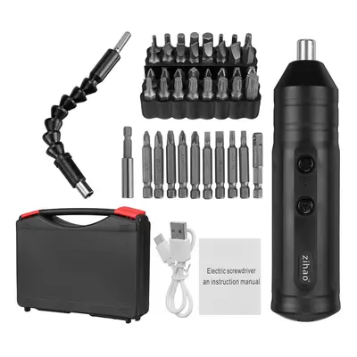 (45PCS) 1PC/10PCS/45PCS Portable Mini Electric Screwdriver Smart Cordless Automatic Screwdriver 