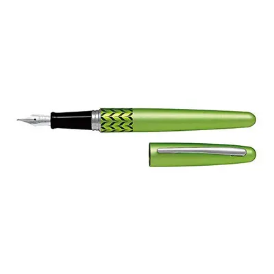 Pilot Metropolitan Fountain Pen, Retro Pop Green, 1.0mm Stub nib