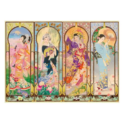 Ravensburger The Four Seasons Piece Jigsaw Puzzle for Adults - - Handcrafted Tooling Made in Ger