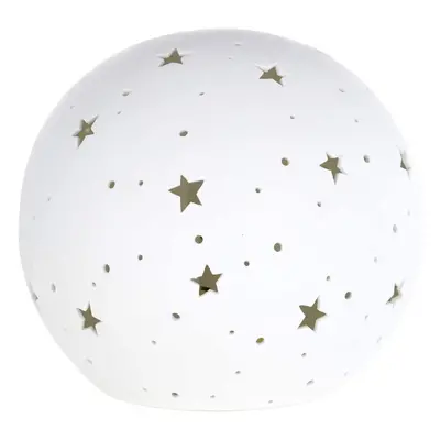 Premier Housewares Night Light, Porcelain, White