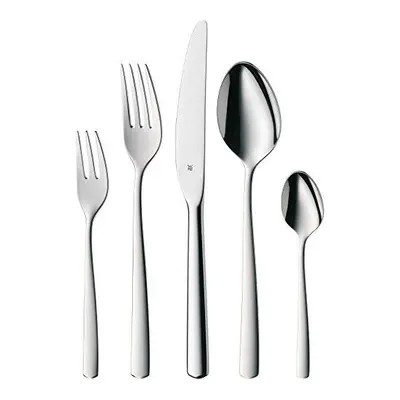 WMF Cutlery Set 30-Pieces for Persons Boston Cromargan 18/10 Stainless Steel Brushed