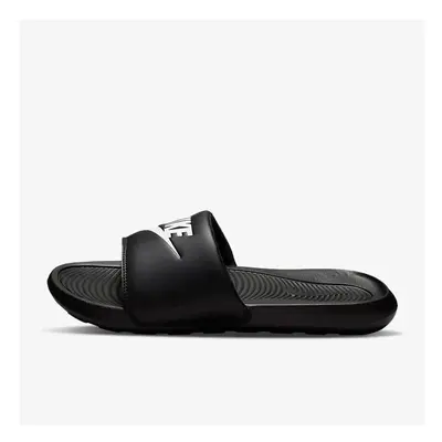 (UK 10) Nike Victori One Slide Black/Black/White