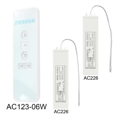 (#7) Remote Control Switch And AC226 Receiver Set Compatible Broadlink Remote Control Set For Sm