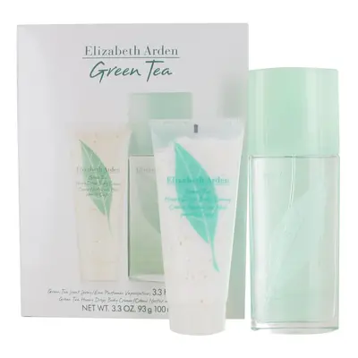 Elizabeth Arden Green Tea 100ml Eau de Toilette Spray and 100ml Honey Drops Body Lotion Gift Set