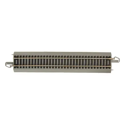 Bachmann Trains - Snap-Fit E-Z TRACK STRAIGHT TRACK - BULK (50 pcs) - NICKEL SILVER Rail With Gr