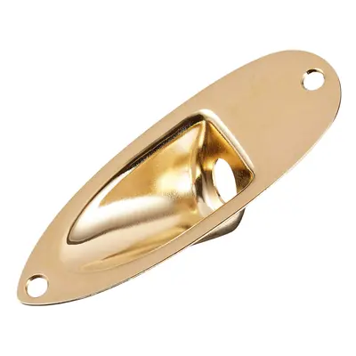 Fender Guitar Jack Plate Gold