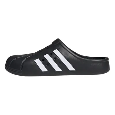 adidas Unisex Adilette Clogs Slide Sandal Core Black/White/Core Black