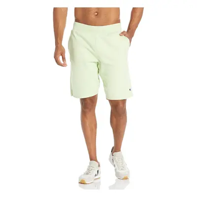 Champion Reverse Weave Fleece Knee-Length Shorts for Men C Logo 10"" Mint to Be Green Medium