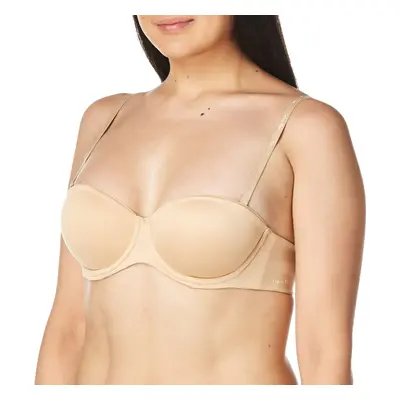 Calvin Klein Women's Constant Strapless Bra Bra -Bare 34D 34D