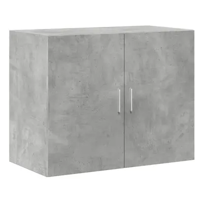 (concrete grey) vidaXL Wall Cabinet Bathroom Wall Hanging Cabinet Engineered Wood