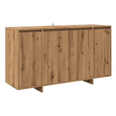 (artisan oak) vidaXL Sideboard Storage Cupboard Cabinet Buffet Highboard Engineered Wood