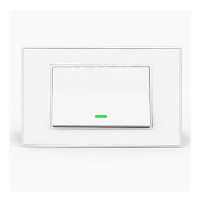 (1 Gang White) Smart No Neutral Push Button Switch 1/2/3 Gangs Smartthings App Alexa Google Home