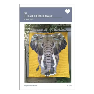 Violet Craft Abstractns Elephant Abstractions Quilt Ptrn, Pattern