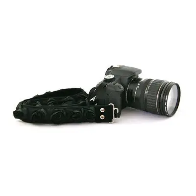 Capturing Couture Adjustable Camera Strap 1.5 Black - Men Women DSLR Mirrorless Neck or Shoulder