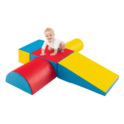 5 PCS Kids Foam Climb & Crawl Playset Climber for Children & Toddlers