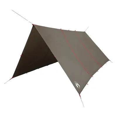 (brown, x cm) vidaXL Camping Tarp Outdoor Tarpaulin Shelter Sunshade Tent Tarp Waterproof