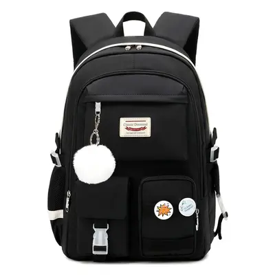 Classic Diamond School Backpack for Girls Laptop Backpack Cute Bookbag Kawaii School Bag Anime C